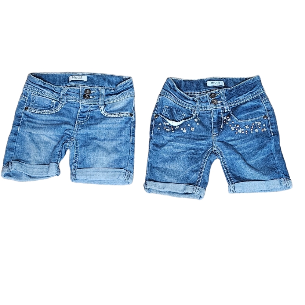 Mudd Jeans Set of two Jeans shorts Size 6